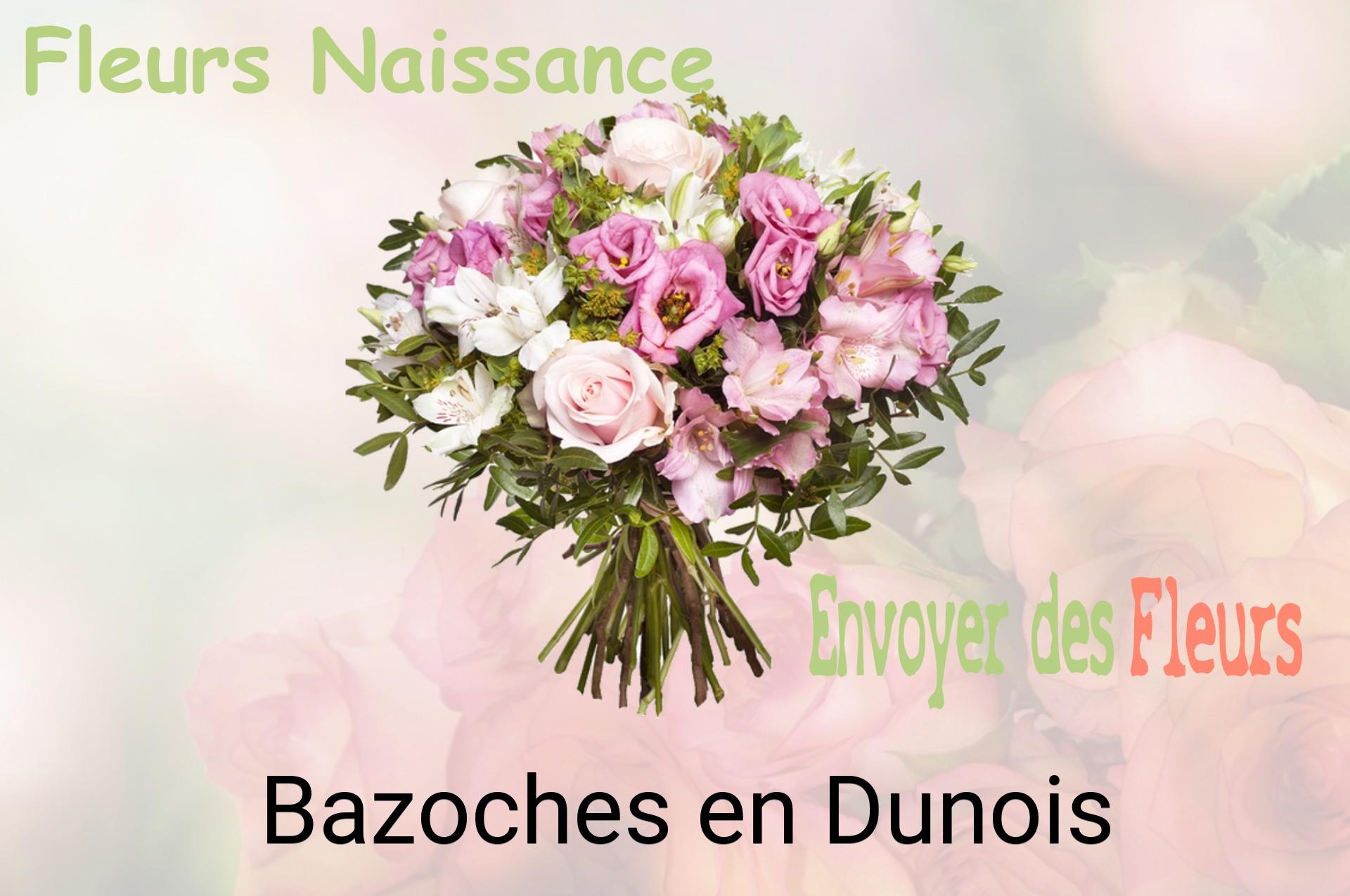 Bouquet de fleurs de naissance livré à Bazoches-en-Dunois
